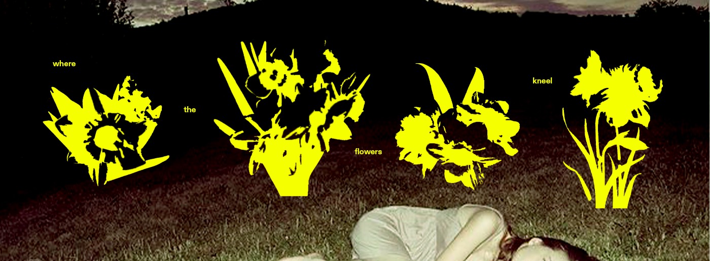 Flowers Kneel Banner
